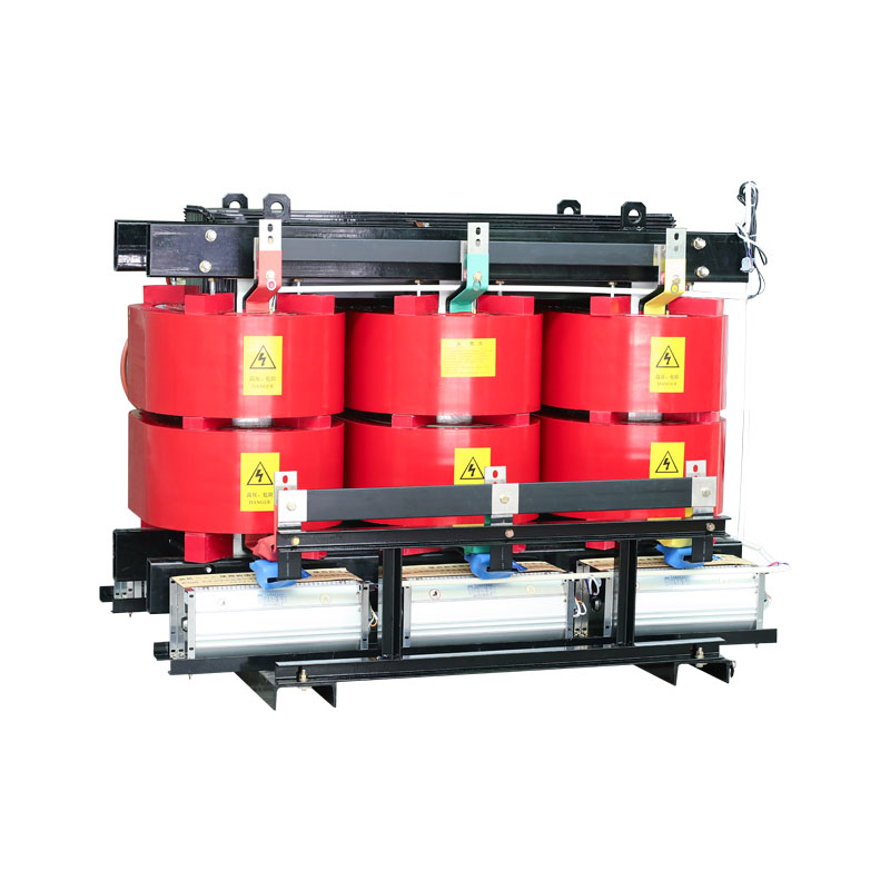 Trefaset tørr type transformator